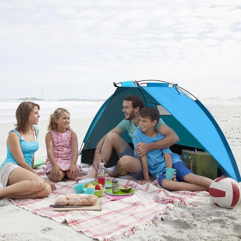 Cheap Goat Tents Beach Automatic Instant Up Tent Potable Beach Tent Fishing Camping Tent Uv Outdoor Cabana Shelter Lightweight Protectio M9l5   